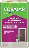 CORALAR ACRÍLICO MAIS RESISTENTE BRANCO 18L - CORAL