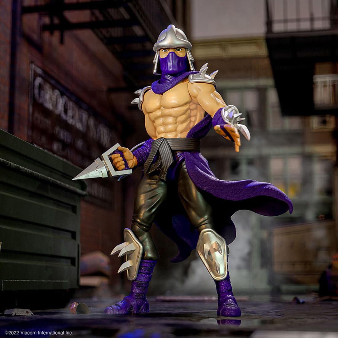 Super7 ULTIMATES! Teenage Mutant Ninja Turtles Shredder (Silver