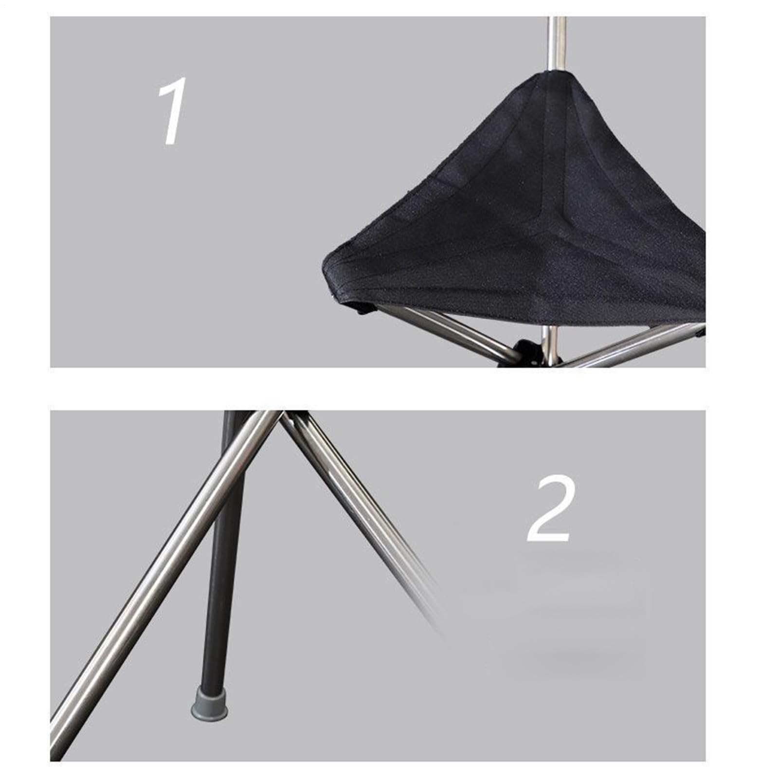 Bastón para Caminar con Asiento,Bastón Ajustable Y Portátil para Caminar | Silla Plegable con | para Hombres Mujeres Adultos Abuelos Personas Mayores Madres