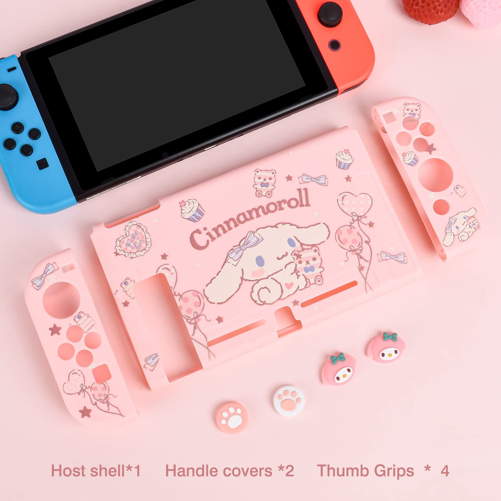 Amazon.com: DLseego Cute Dog Switch Protective Case Dockable Soft