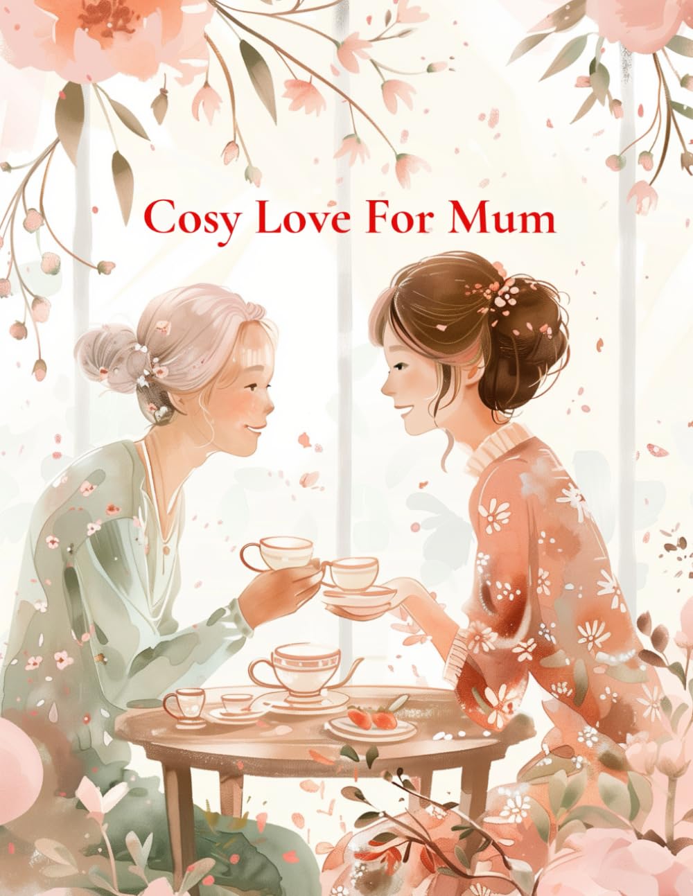 Cosy Love For Mum: A Heartwarming Colouring Book Gift for Mum Filled with Cute and Cozy Designs.