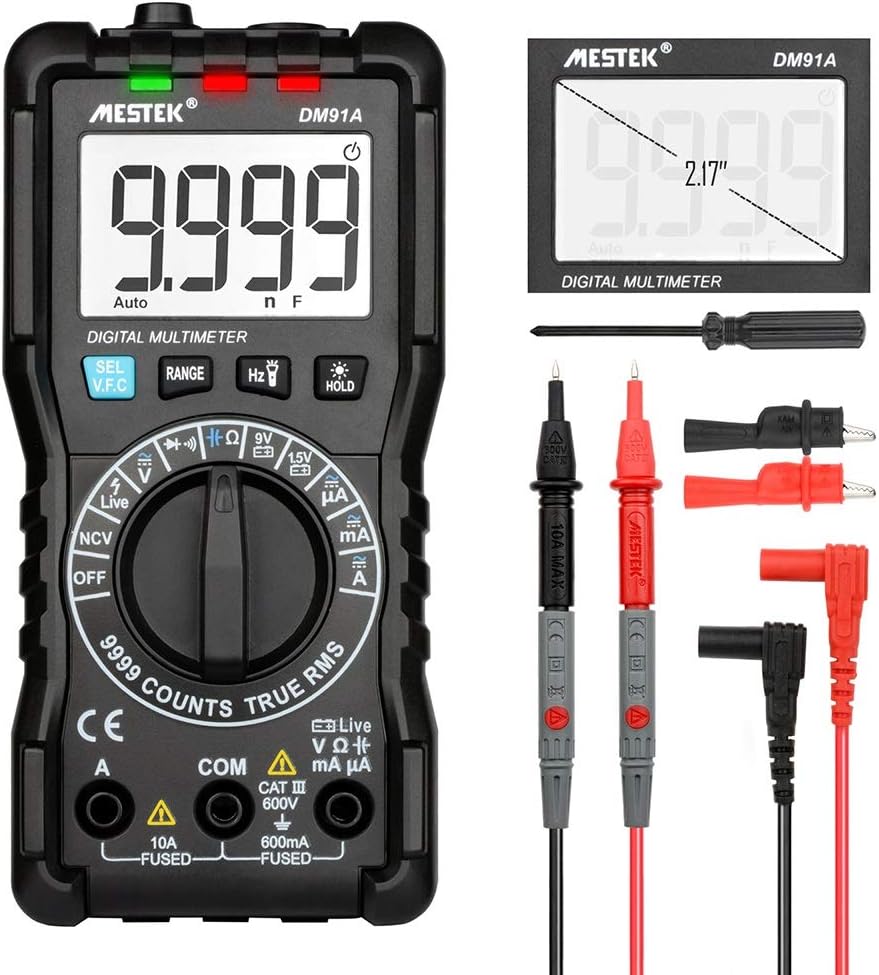 Digital DM91A Mini Multimeter Digital Multimeter 9999