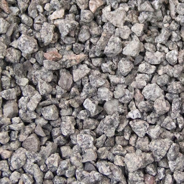 Granitsplitt Hellgrau 16-32 mm 25kg Grauer Naturstein Splitt I Splitt hellgrau I Dekorativ I Hochwertiger Granitsplitt für Einfahrten und Wege I Splitt Garten grau