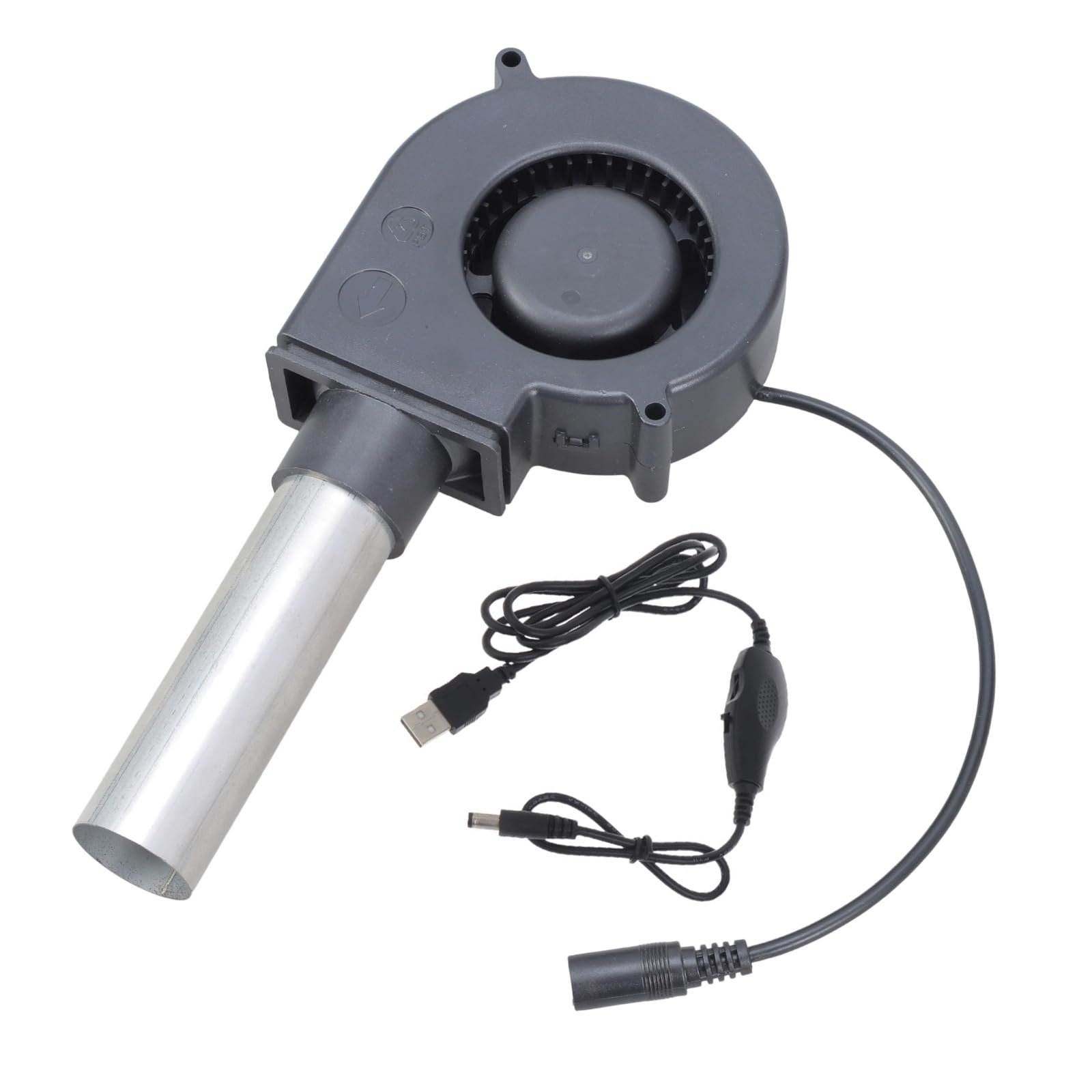 Kalttoy Air Blower Portable BBQ Fan Air Blower Handheld Barbecue Fan Portable for Outdoor Accessories