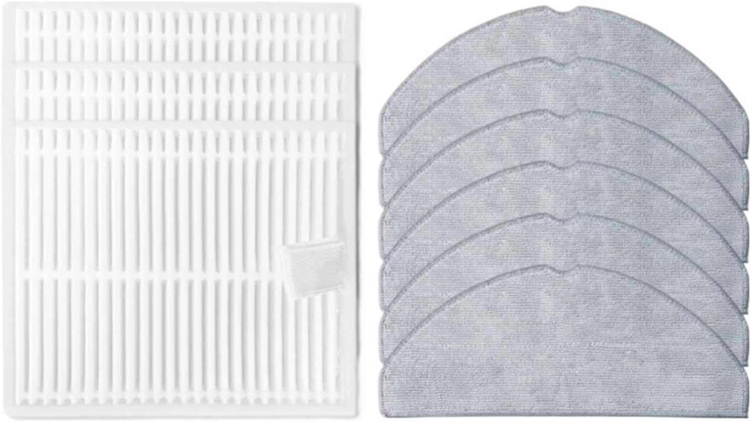 9Pcs/Set Filter Mop Pad Robotic Vacuum Cleaner Household Cleaning Accessories.Compatible for Honiture V8 Pro