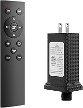 addlon Replacement Adapter and Remote Control for String Ligts 12W Black, Only Compatible with Our String Lights