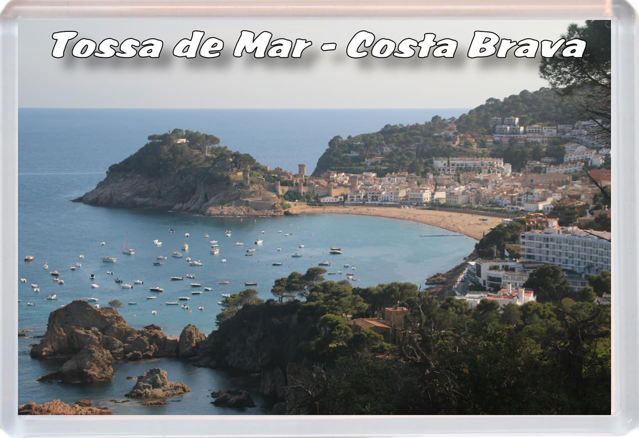 Tossa de Mar - Costa Brava - Spain - 96 x 67mm Jumbo Fridge Magnet/Magnets BBSFHM669