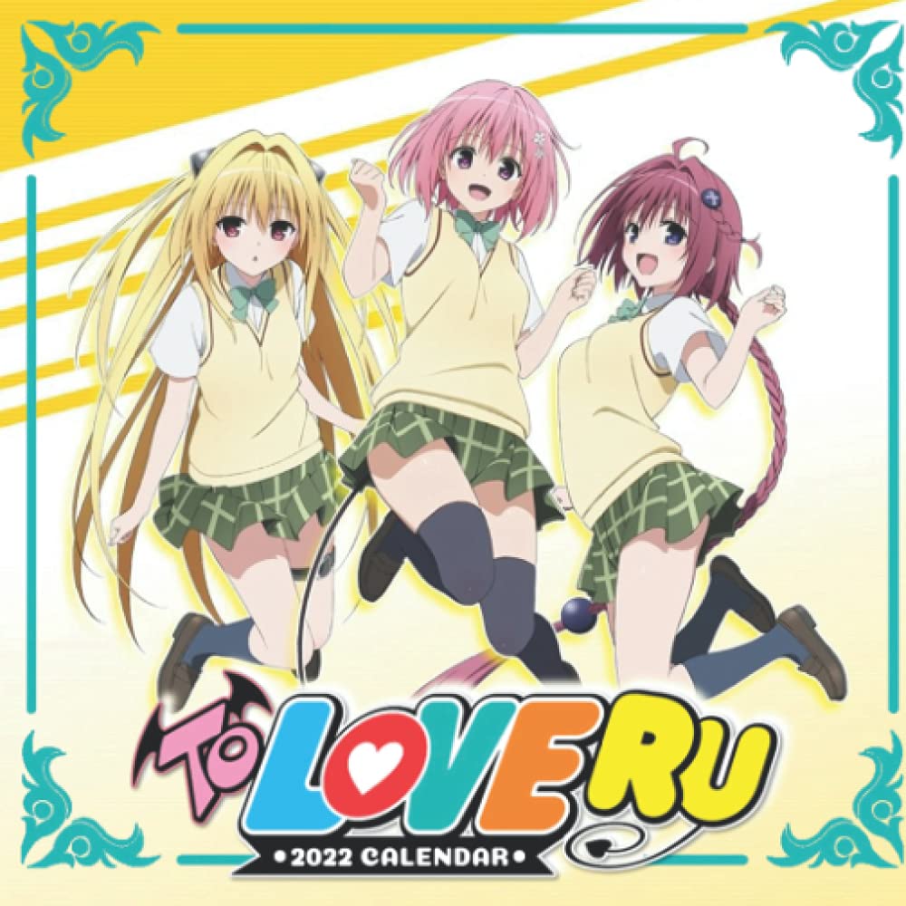 To LoveRu Calendar 2022 OFFICIAL 2022 Calendar Anime Manga Calendar