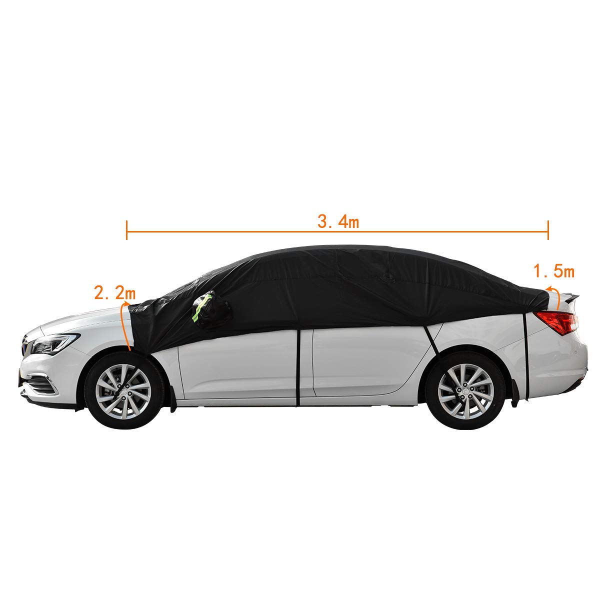 Queta Windshield Snow Cover Car Half Car Cover Front Screen