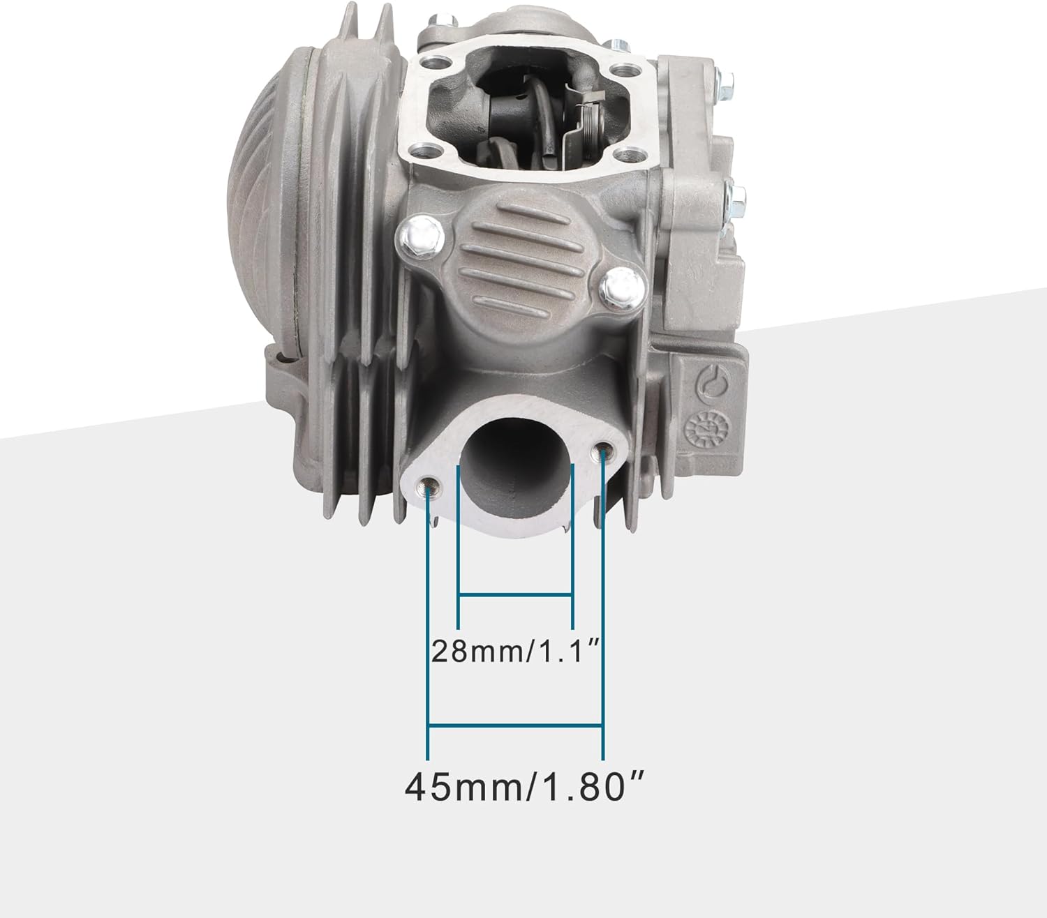 GOOFIT YX140 Cylinder Head Assembly Kit Replacement for 1P56YMJ 1P56FMJ 1P56FMJ-5 140cc 150cc Dirt Pit Bike Atv Quad