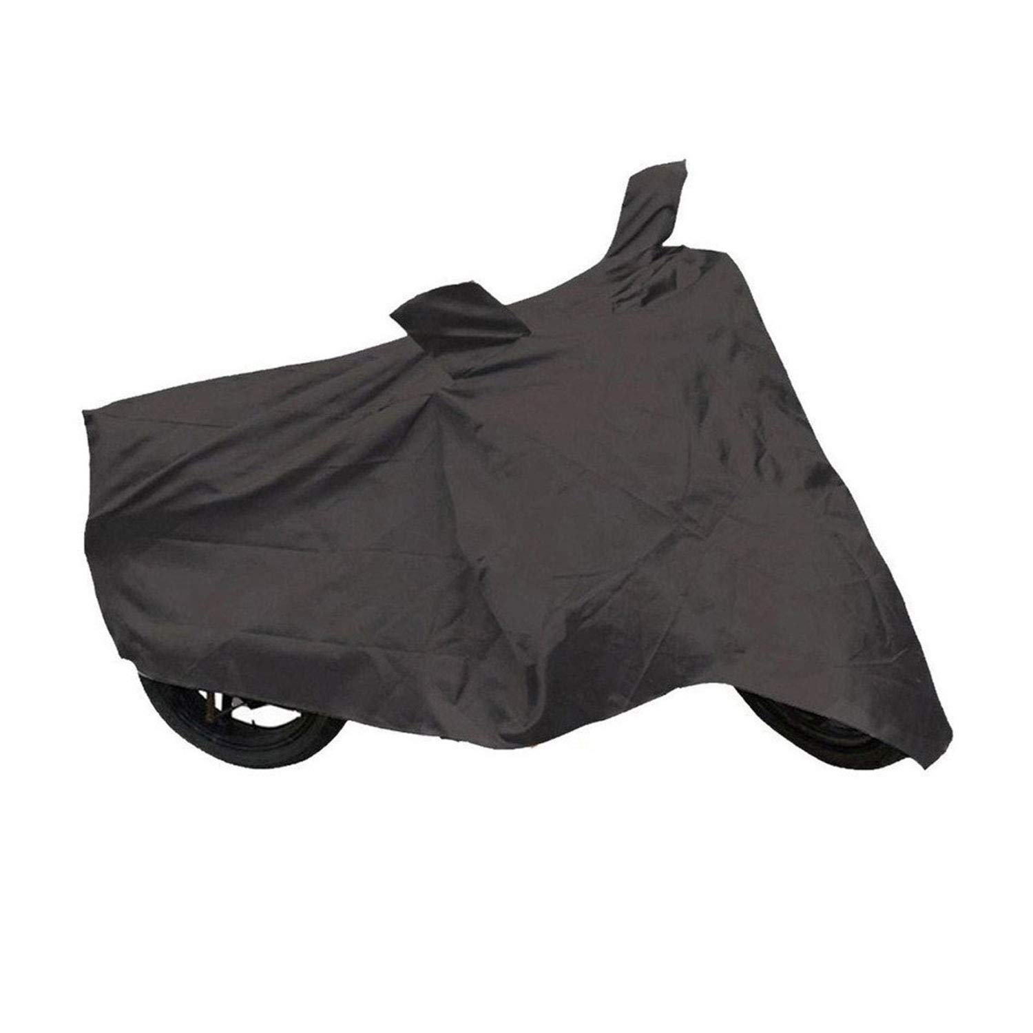 AllExtreme Waterproof Bike Body Cover Compatible with Bullet Avenger Karishma and Above Size Bikes Dustproof, UV Protection, Raincover for Motorcycles (Black)