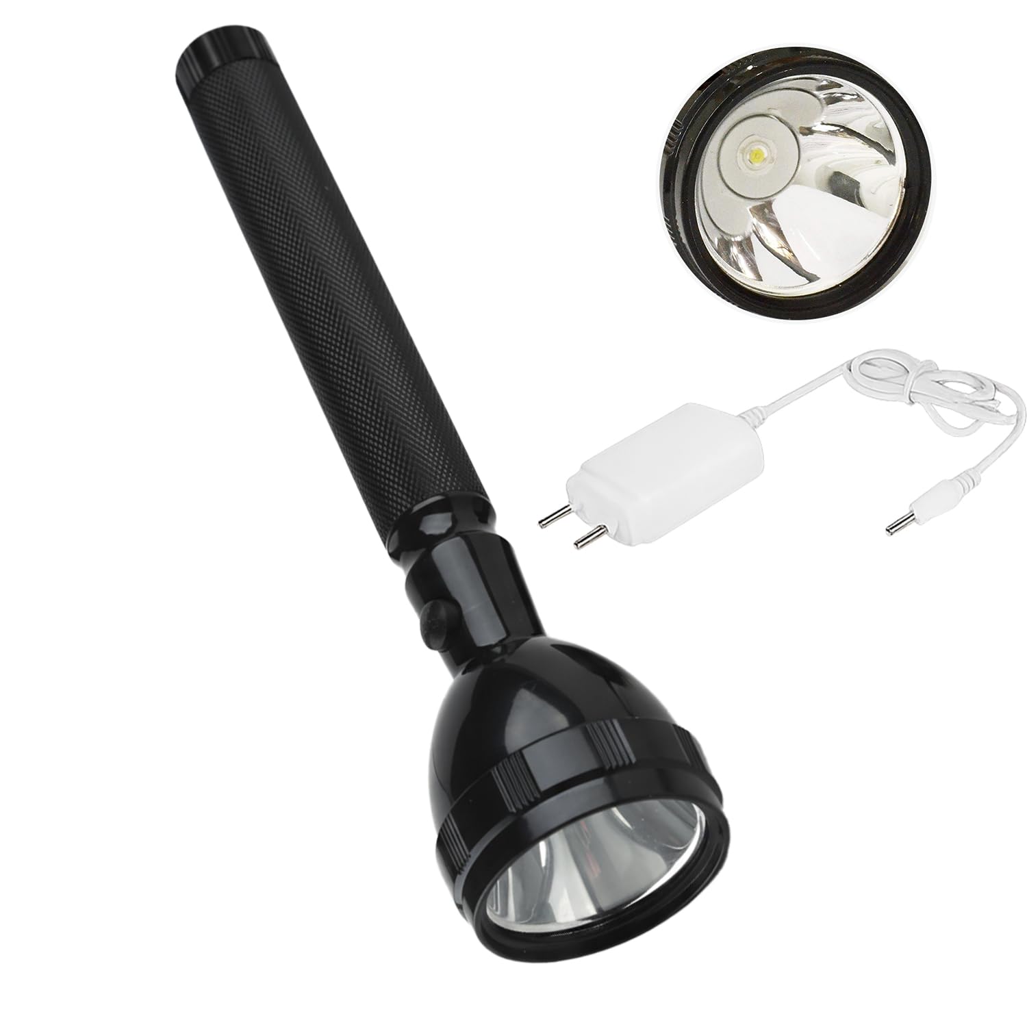Rechargeable LED Flashlight | High Brightness Torch Light | Long Range | Travel Camping Emergency-image-19