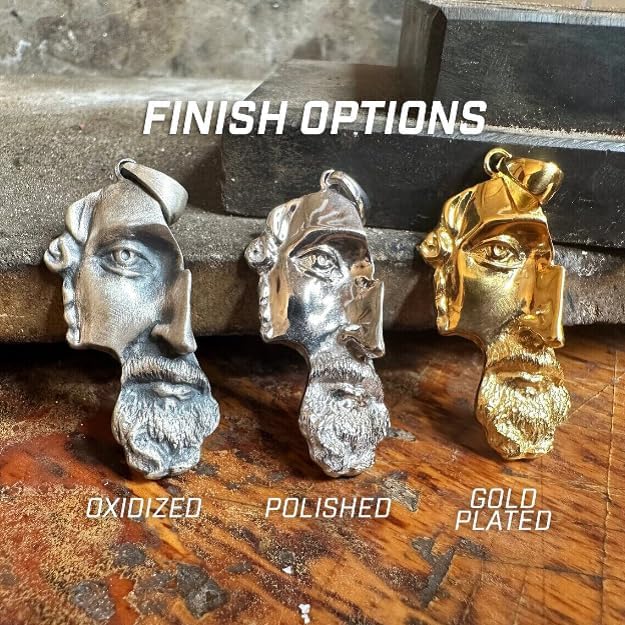 Miniatura 8 de Collar Virgen María, 0.024-0.028 libras, 1.73 x 1.37 pulgadas, colgante de plata Nuestra Señora del Monte Carmelo, Virgen de la Caridad del Cobre,