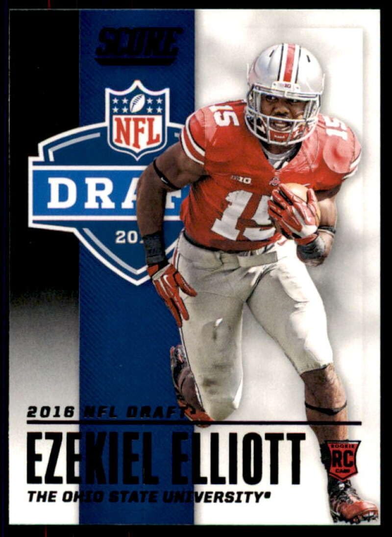Amazon.com: Ezekiel Elliott Rookie Card 2016 Score NFL Draft #4
