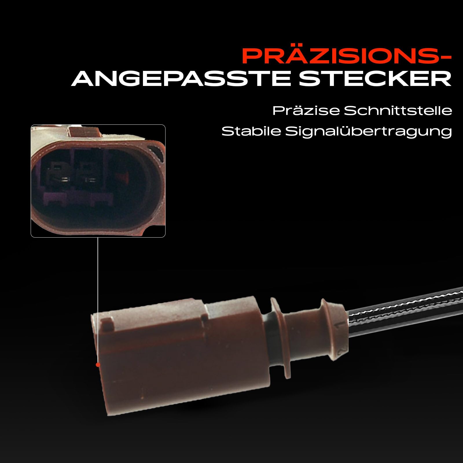 Abgastemperatursensor Vor Rußpartikelfilter für T.i.g.u.a.n 5N I4 2.0L Diesel 2007-2018 03L 906 088 C