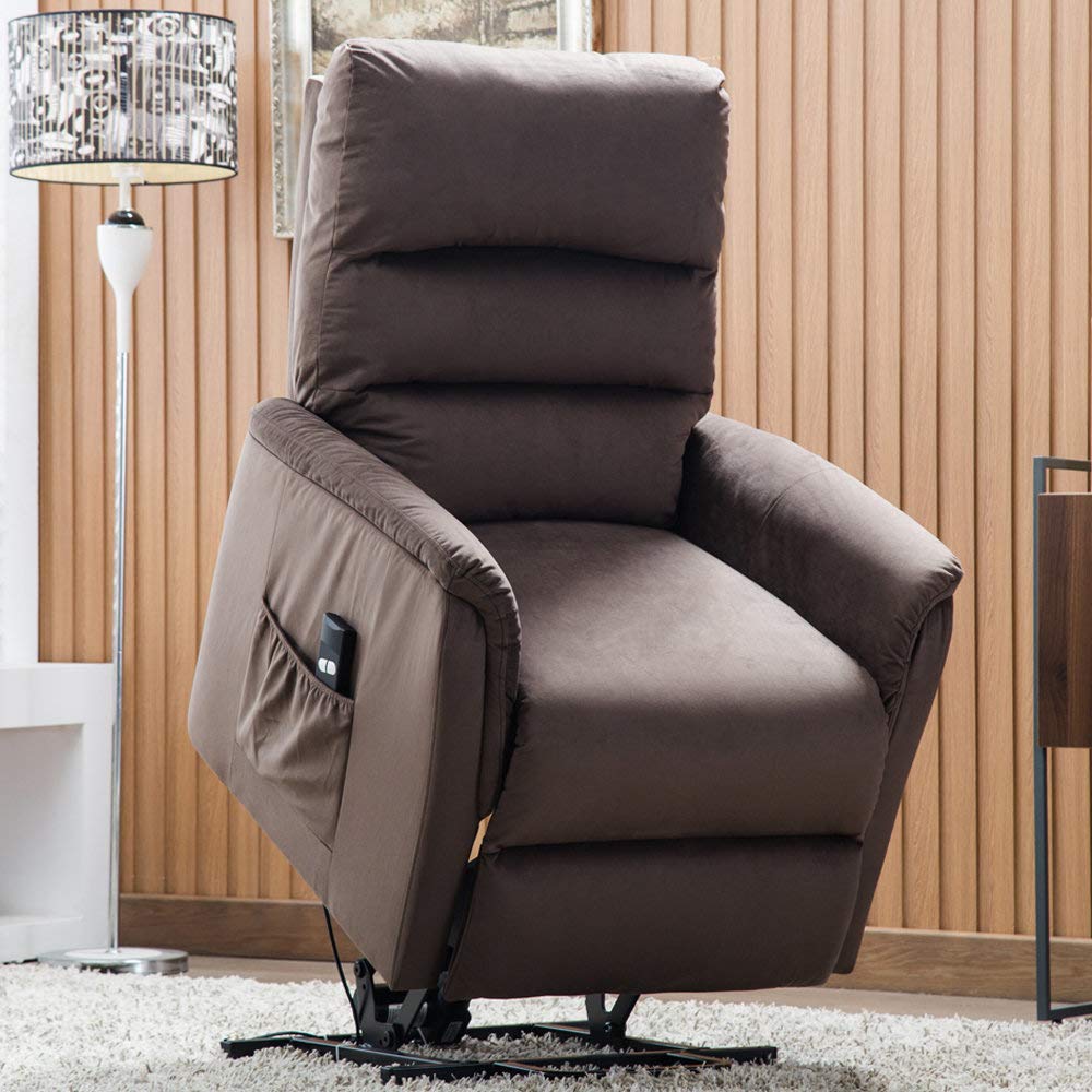 Bonzy Home Power Lift Recliner Chair for Elderly, 3 Position & Side