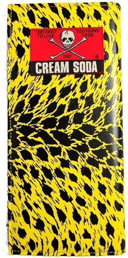 Amazon | CREAM SODA イエロー ヒョウ柄 財布 サイフ
