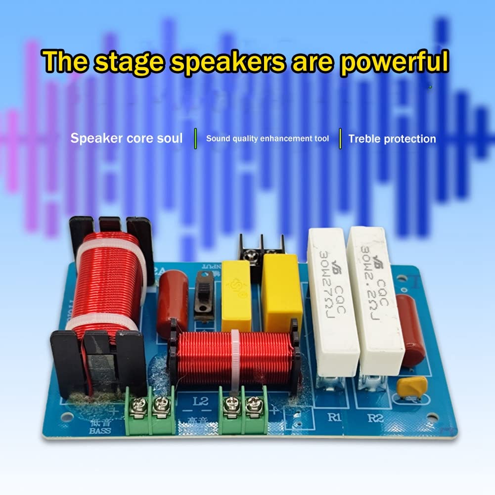 PA-2A 450W 2 Way Audio Speaker Divider Hi-Fi Crossover KTV Stage Crossover per Altoparlanti Professionali