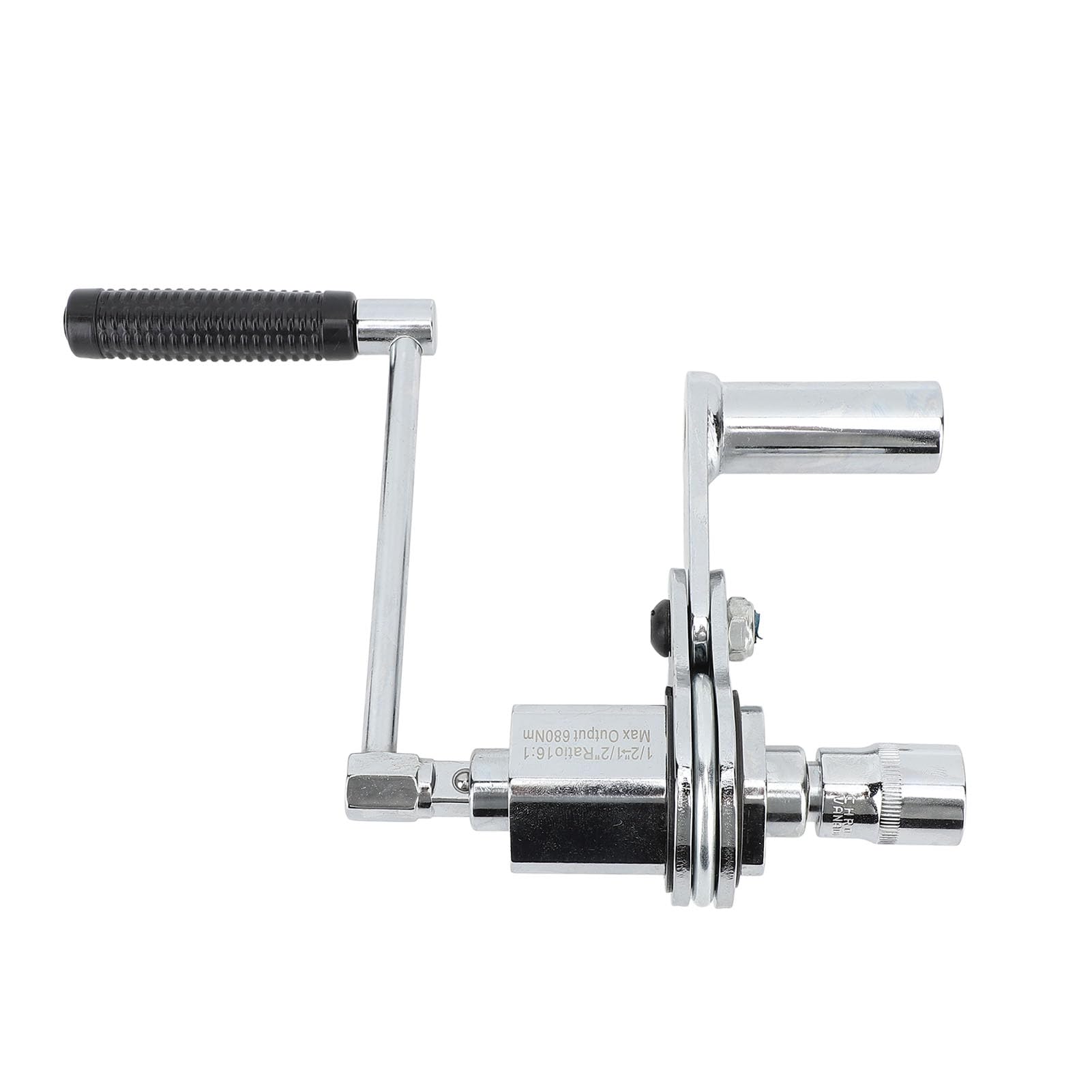 Tiiyee Multiplicateur, clé à écrous à 4 Voies, Multiplicateur D'écrou, Ensemble D'outils de Retrait de clé pour Desserrer les écrous de Roue de Pneu de Voiture, écrou en Acier