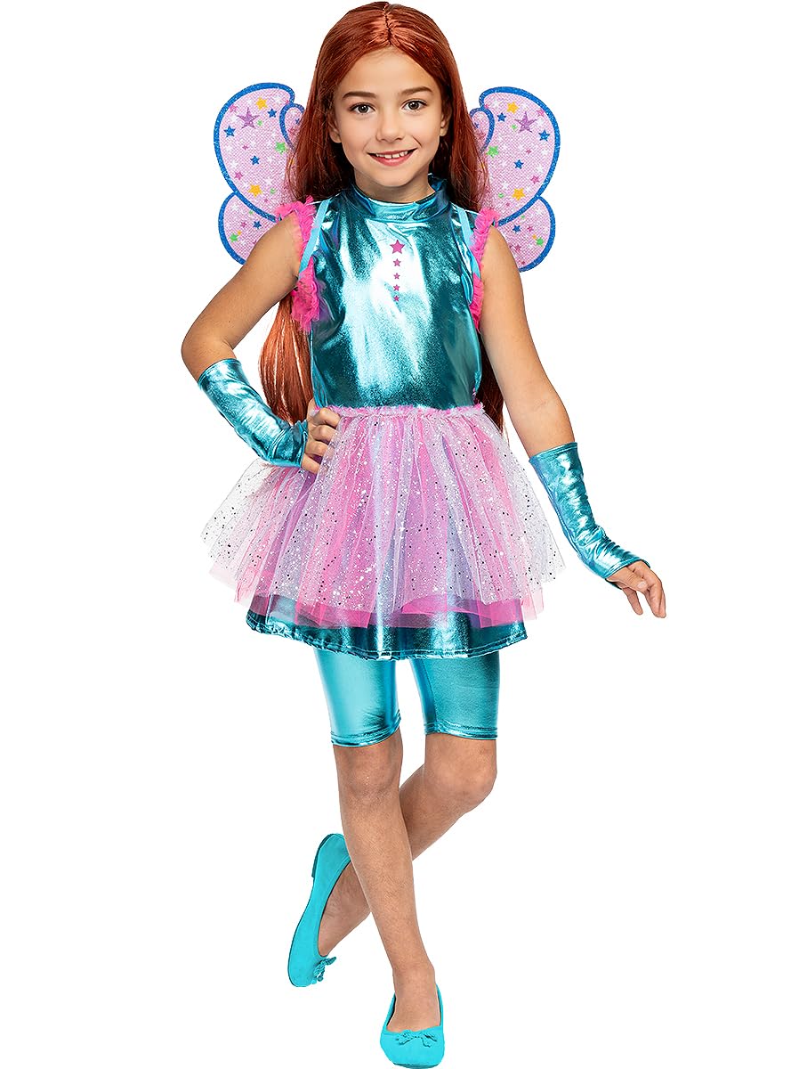 Funidelia Kostüm Winx Club Blau 3-4 Jahre