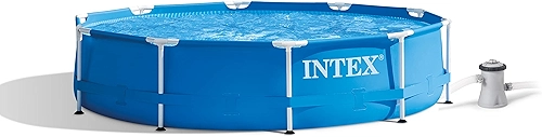 Piscina De Armação Metal Galvanizado 4.485l (bomba Filtro 127v) Intex