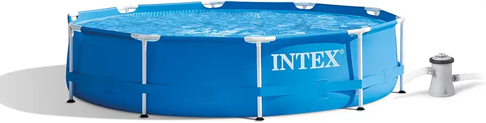 Piscina De Armação Metal Galvanizado 4.485l (bomba Filtro 220/240v) Intex