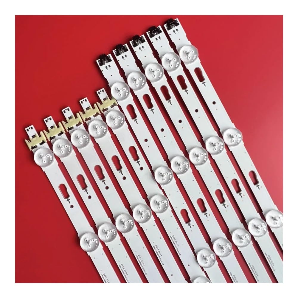 HYKPSTYJY LED Backlight Strip for UN40KU6300 UN40MU6300 UN40MU6100 UE40JU6450U Un40ku6000 Un40ku6300g Un40ku6000g Un40ju6500(1kits-10pcs)
