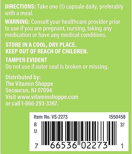 Miniatura 3 de Extracto de cardo de leche de The Vitamin Shoppe 300 mg cápsulas, extracto de silimarina para un apoyo saludable del hígado  semillafruta complejo