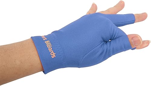 Guantes de billar para billar, 3 dedos para taco de billar, guantes deportivos para mano izquierda y derecha