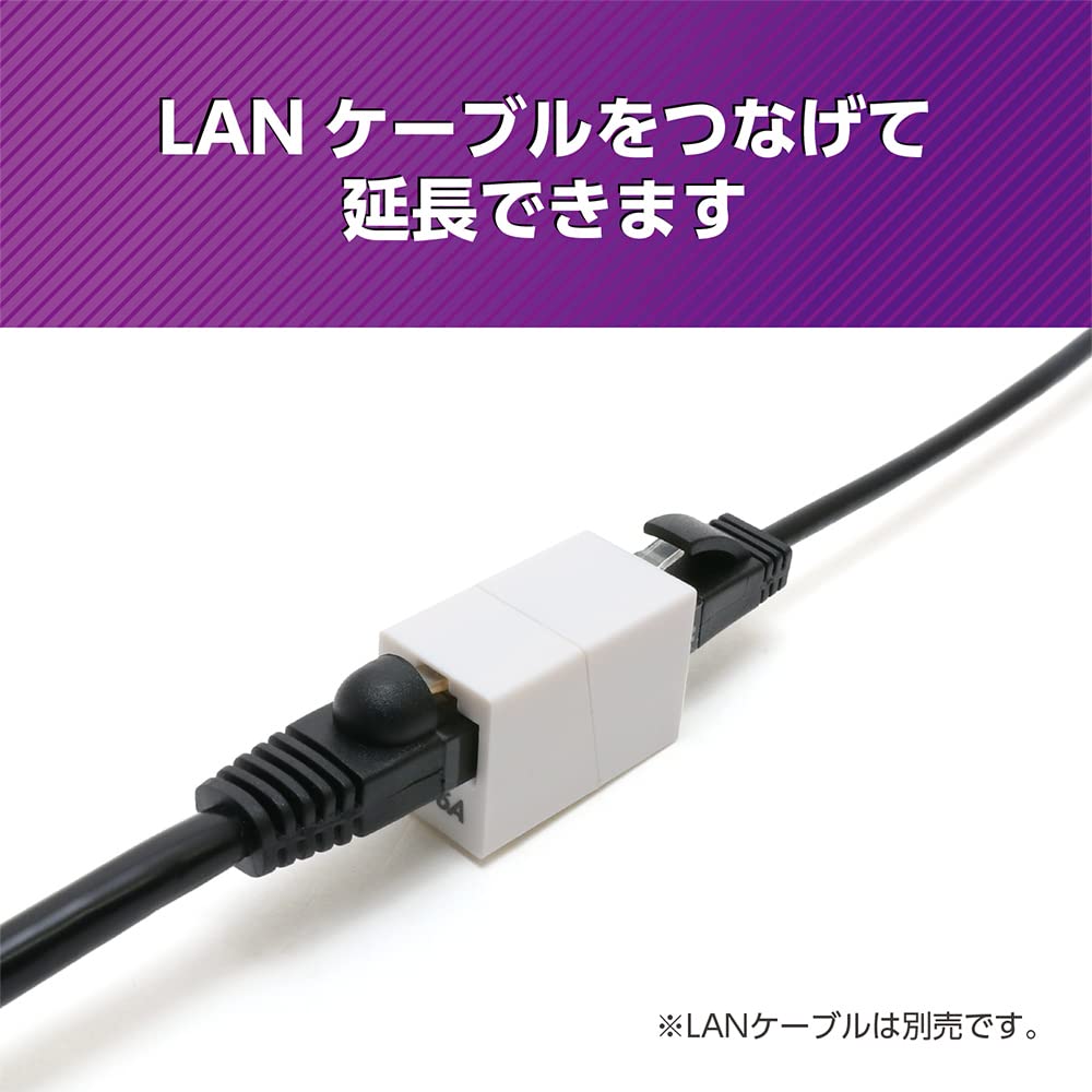 Miyoshi MCO LAN Relay Adapter, Connector, Extender, Magnetic