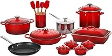 Le Creuset 20 Piece Mixed Material Set, Cerise