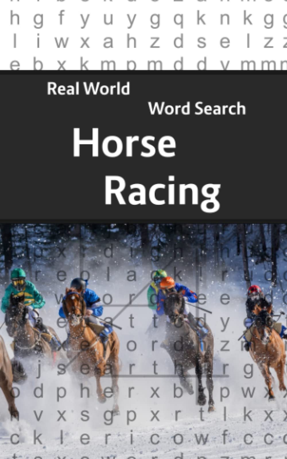 Real World Word Search: Horse Racing: 57