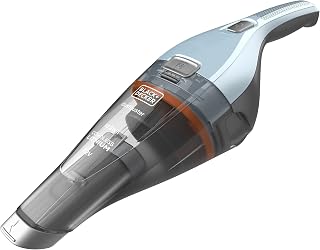 Black+Decker Dustbuster NVC215W Accu-handstofzuiger, 7,2 V, 15,5 W, 385 mm inhoud, draadloos, zakloos, met wandhouder, blauw