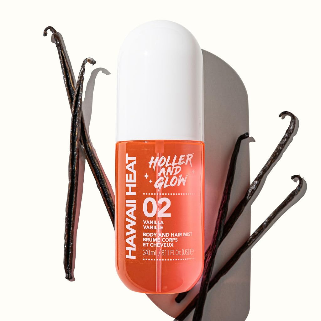 Bundle of Holler And Glow Body & Hair Mist, Body Spray For Women, Hair Perfume, Long Lasting Fragrance, Floral, Tropical, Vanilla, Warm & Sweet Fragrance Notes, 8.11 Fl Oz, 3 Pack Variety - Image 9