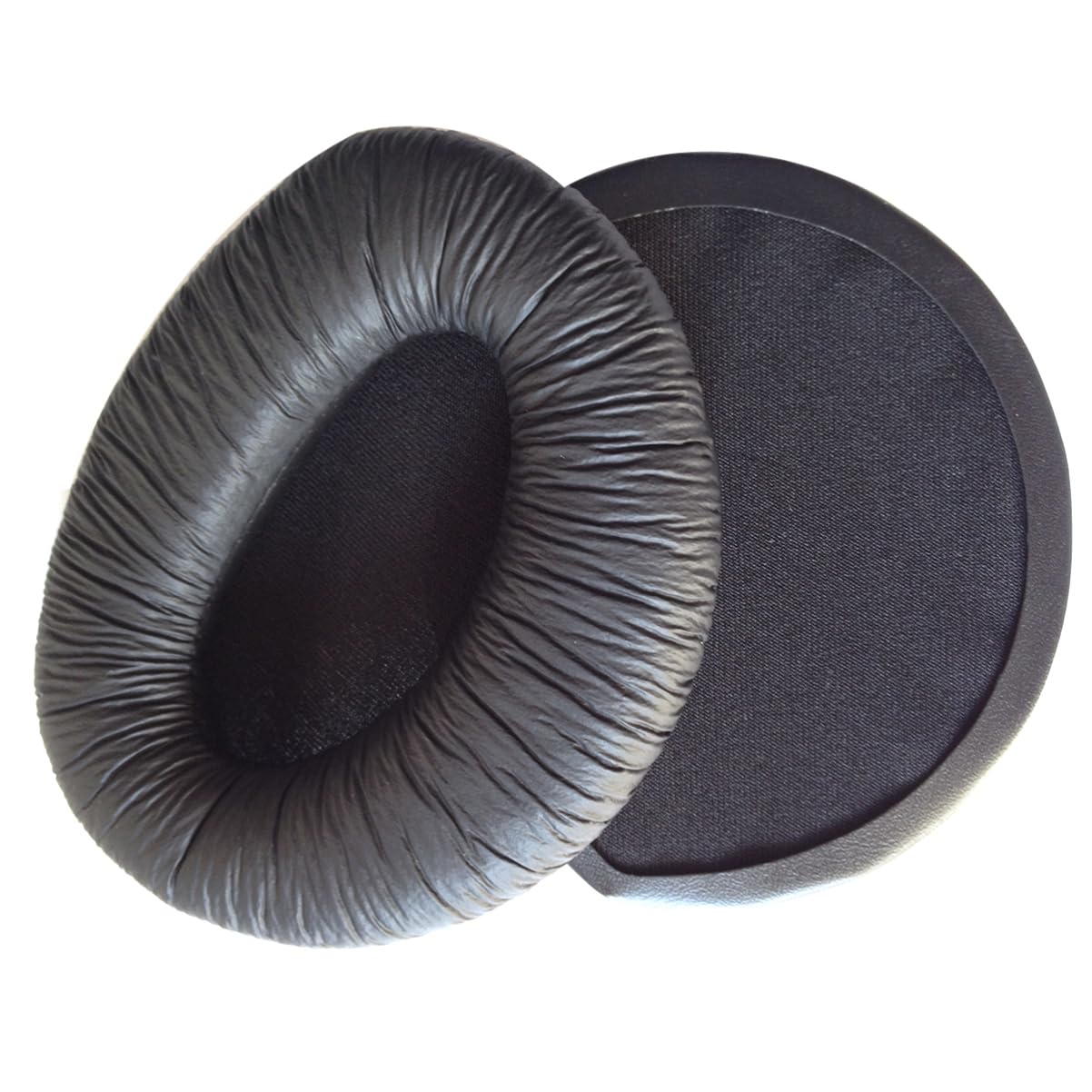 OSALADI 3pièces Coussinets De Remplacement PU pour Écouteurs Confort Optimal Couleur Noire Améliore Les Basses