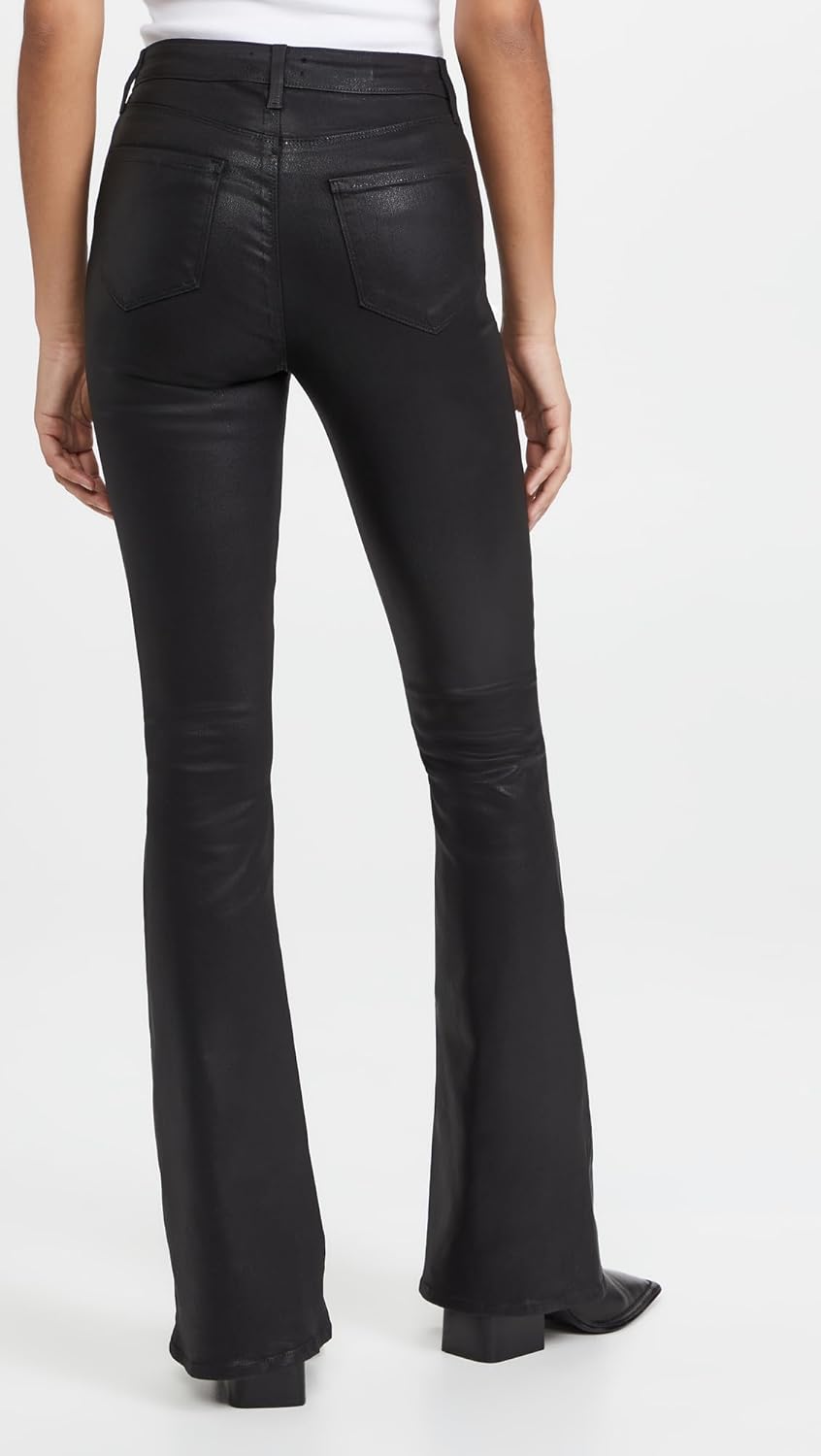 L'AGENCE Women's Marty Ultra High Rise Flare Jeans - Image 3