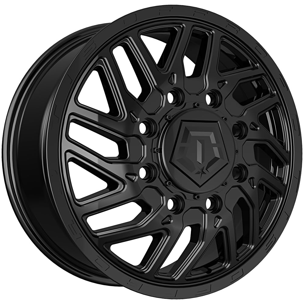 Amazon.com: TIS 544B 17X6.5 Gloss Black Wheel - 8X6.50 Bolt