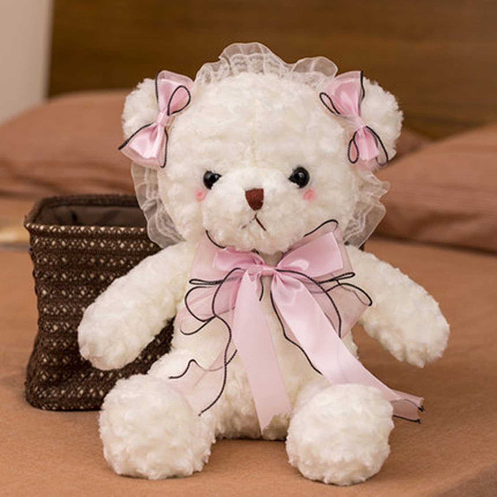 Amazon.co.jp: ぬいぐるみ クマ ロリータ風 ベア 軽量 レディース