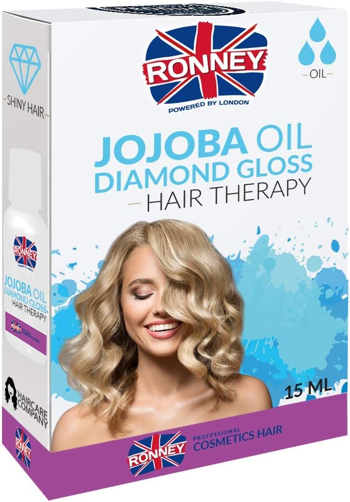 Ronney Jojoba Oil Professional Hair Diamond Gloss Hair Oil 15 ml