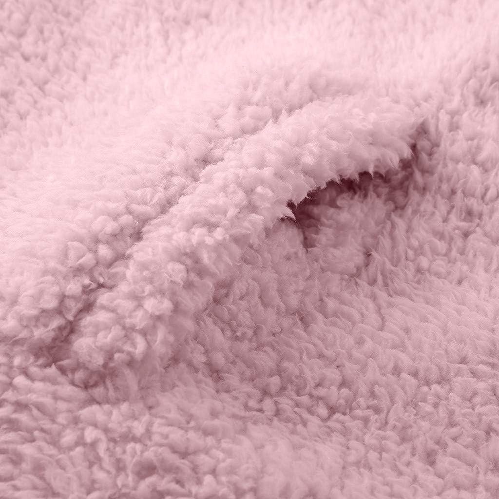 Hemlock Women Fleece Hooded Jacket Full Zip Sherpa Jackets Short Faux Fur Coat Winter Hooded Overcoat Outwears : Everything Else