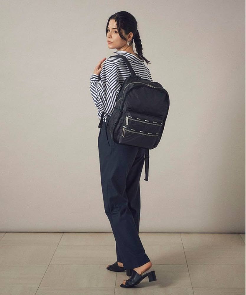 レスポートサック エッセンシャル ブラック リュック・バックパック セット LeSportsac レスポートサック バックパック ESSENTIAL