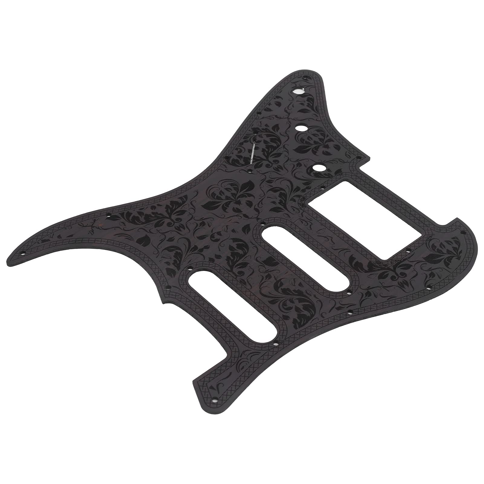 Pickguard do gitary elektrycznej z palisandru 11 otworów na śruby wymienna płyta tylna płyta chroniąca przed zarysowaniem do dekoracji zabezpieczającej gitarę elektryczną i basową
