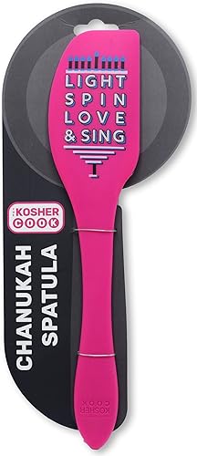 Hanukkah - Espátula de silicona para herramientas de cocina de Janucá, mango de agarre cómodo, espátulas de silicona duraderas de grado alimenticio disponible en Yaxa Colombia