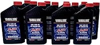 Vista 2 de Yamaha LUB-10W40-AP-12 Yamalube, aceite lubricante de desempaño general 10W40.