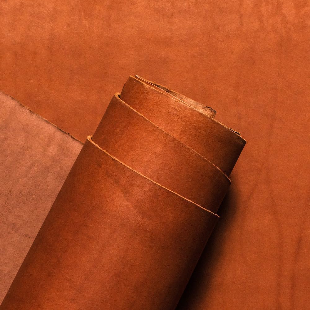 Buckleguy.com Wickett & Craig Skirting Leather, Side, Brown