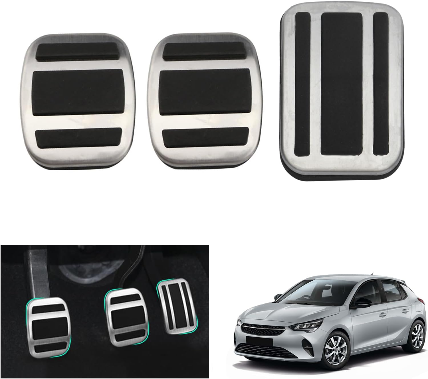 GAFAT 0pel Corsa F/Astra L/Grandland X 2020-2023 2025 Zonnebrilhouder Brillenetui, Corsa-e Opbergdoos Organizer, OEM Origineel, Compatibel met Opel Corsa F Accessoires [Verbeterd Plus] (Zwart
