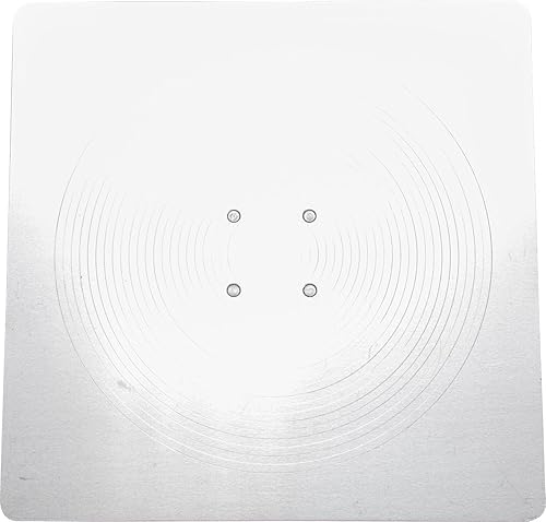 Miniatura 2 de MARSHALLTOWN Hawk, hoja de aluminio de 14 pulgadas, incluye preventor de callos y mango DuraSoft, mampostería, paneles de yeso, fabricado en los