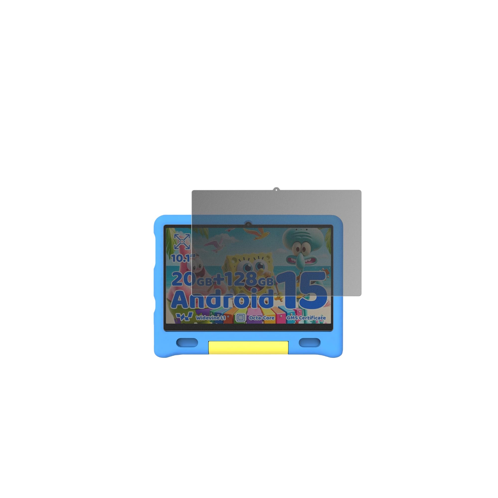 dipos Protector de Pantalla Antiespía para Gleeso KT1026 | Película protectora mate, filtro de privacidad 4 vías, ajuste perfecto, antiarañazos, sin burbujas, autoadhesivo