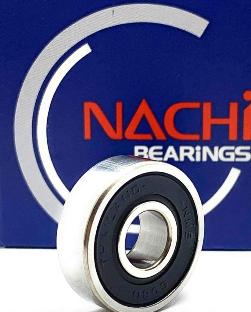 608-2RS EZO/Nachi Bearing Rubber Sealed 8x22x7 Ball 608RS SAME DAY