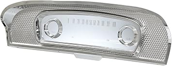 Compatible/Replacement For Instrument Lens C5TZ-10876A | Gauge Cluster Panel Bezel 1965-66 F-Series 100 250 Pickup Truck Custom Cab